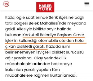 korkuteli bisiklet cinayeti