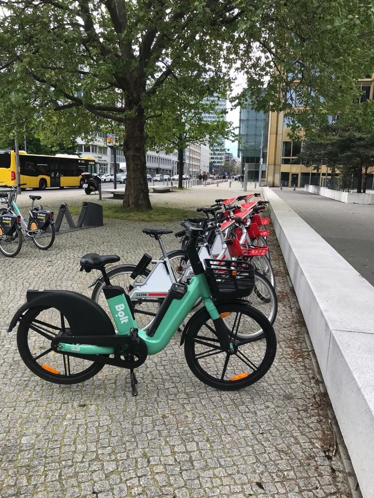 Berlin paylaşımlı bisiklet