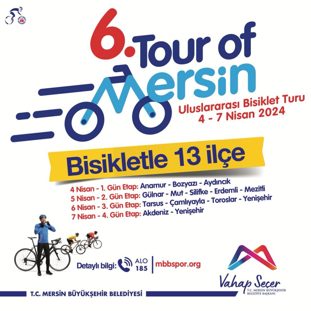 Uluslararası Mersin Bisiklet Turu Tour of Mersin 2024
